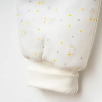 Ciccim Baby Fermuarlı Uzun Kollu Kışlık Bebek Çocuk Uyku Tulumu Penguen Sarı 2,5 Tog - 5