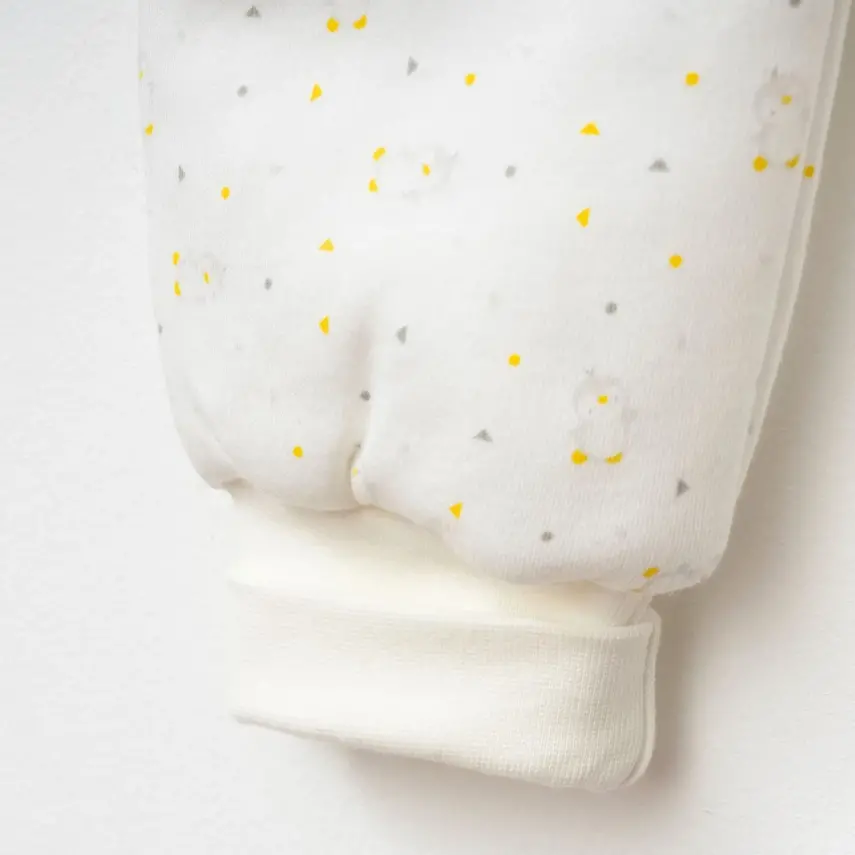 Ciccim Baby Fermuarlı Uzun Kollu Kışlık Bebek Çocuk Uyku Tulumu Penguen Sarı 2,5 Tog - 9