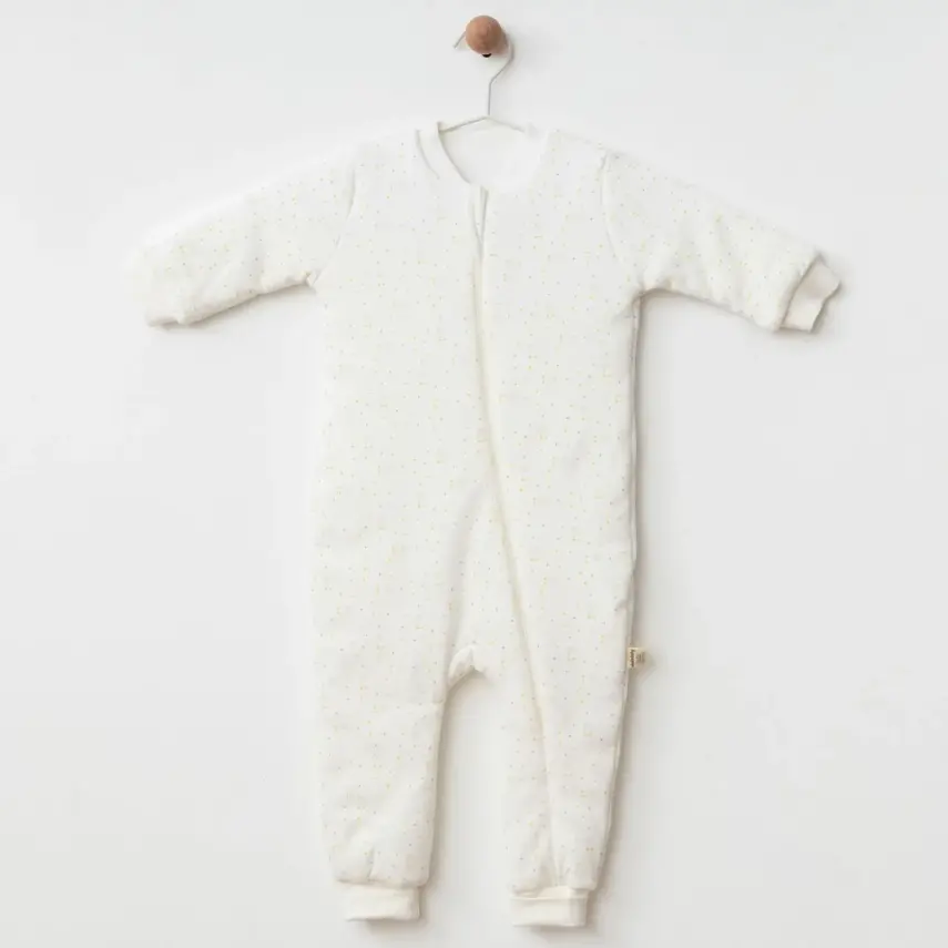 Ciccim Baby Fermuarlı Uzun Kollu Kışlık Bebek Çocuk Uyku Tulumu Penguen Sarı 2,5 Tog - 11