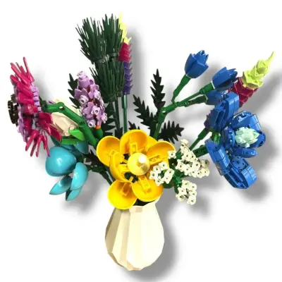 Çiçek Lego Çiçek Yapım Seti 528 Parça  (1)