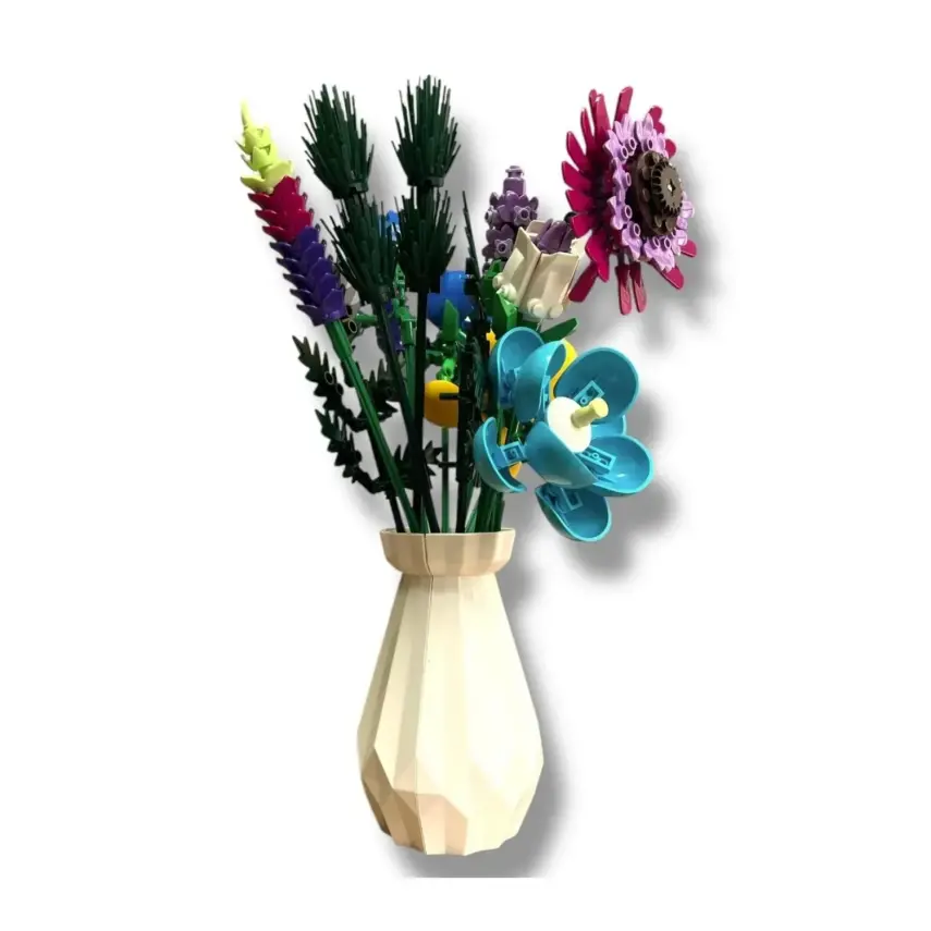 Çiçek Lego Çiçek Yapım Seti 528 Parça  - 3