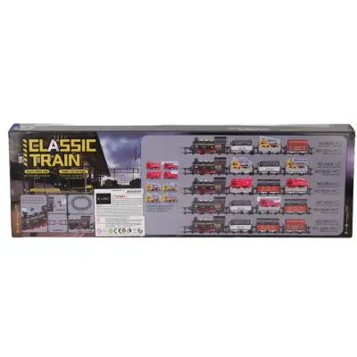 Classic Train Ekstra Araçlı Işıklı Sesli Dumanlı 116 Cm (1)