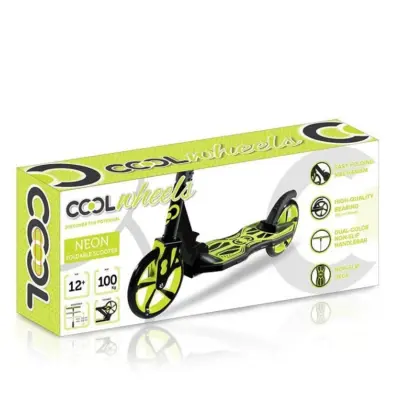 Cool Wheels 2 Tekerlekli Scooter 12+ Neon - 6