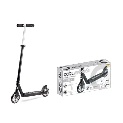 Cool Wheels 2 Tekerlekli Scooter 8+ Gri - 1