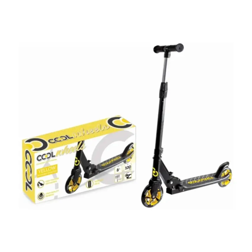 Cool Wheels 2 Tekerlekli Scooter 8+ Sarı - 1
