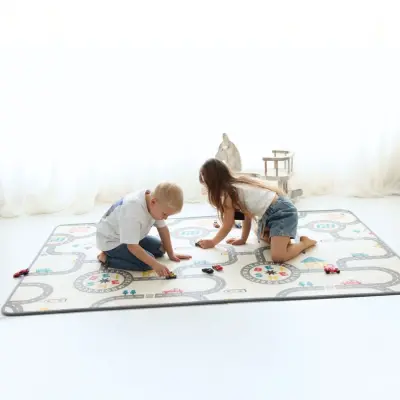 Coolmats Çift Taraflı Su Geçirmez Yalıtımlı Oyun Matı 140x200x1 (1)