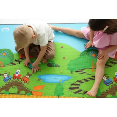 Coolmats Çift Taraflı Su Geçirmez Yalıtımlı Oyun Matı 140x200x1 - 11