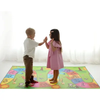 Coolmats Sevimli Kotik-Orman Yolu Oyun Halısı 140x200x1 (1)