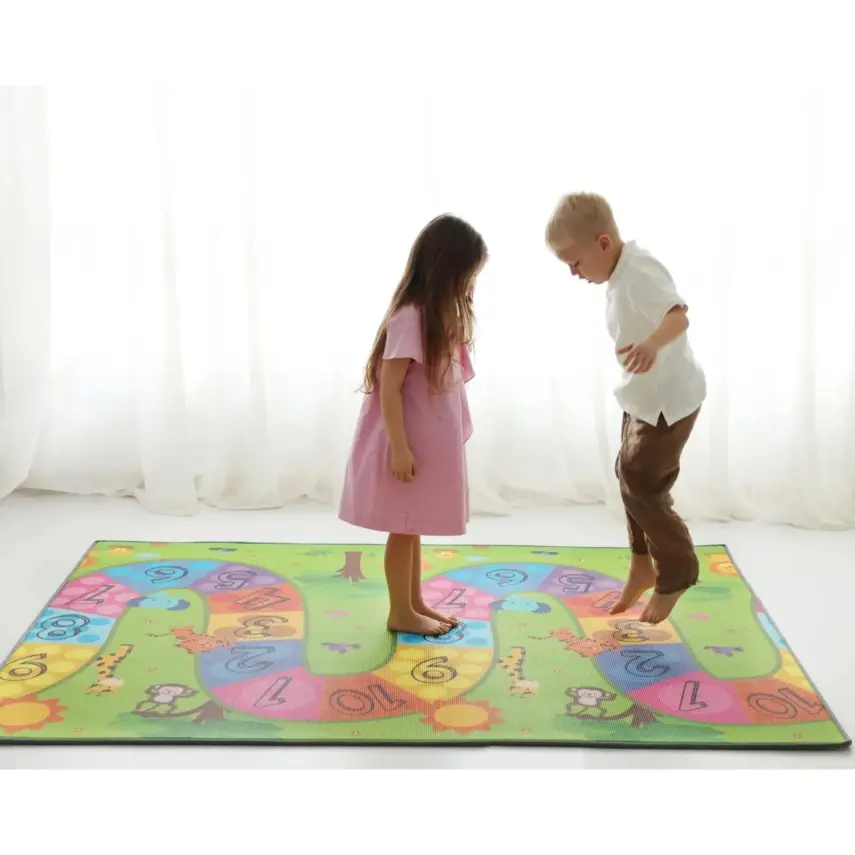 Coolmats Sevimli Kotik-Orman Yolu Oyun Halısı 140x200x1 - 3