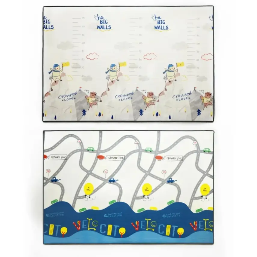 Coolmats Sevimli Kotik-Tırmanışçı Dostlar Oyun Halısı 140x200x1 - 1