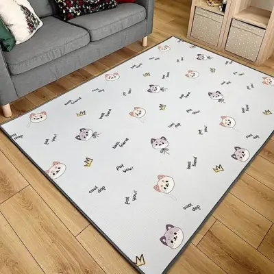 Coolmats Sevimli Kotik-Tırmanışçı Dostlar Oyun Halısı 140x200x1 - 4