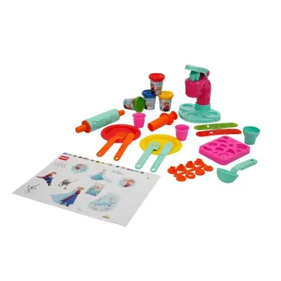 Crafy Frozen Dondurma Fabrikası Oyun Hamuru Seti 200 g 29 Parça - 4