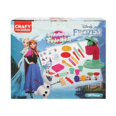 Crafy Frozen Dondurma Fabrikası Oyun Hamuru Seti 200 g 29 Parça - 5