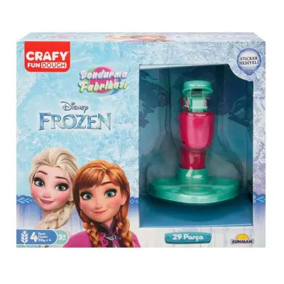 Crafy Frozen Dondurma Fabrikası Oyun Hamuru Seti 200 g 29 Parça - 3