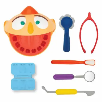 Crafy Jr. Toothy Oyun Hamuru Seti 12 Parça - 4