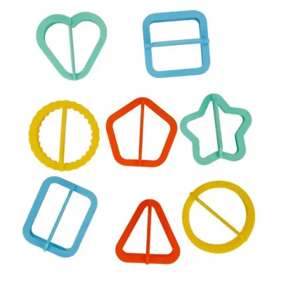 Crafy Oyun Hamur Kalıbı Şekiller 8 Parça Kartela - 1