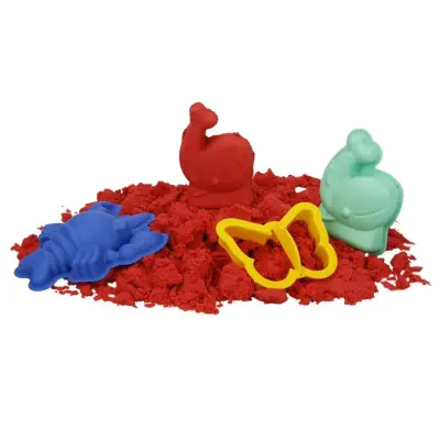 Crafy Oyun Kumu Seti Kırmızı 350 g (1)