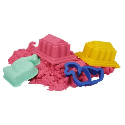 Crafy Oyun Kumu Seti Pembe 350 g (1)
