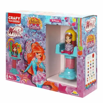 Crafy Winx Sihirli Salon Oyun Hamur Seti 15 Parça - 8