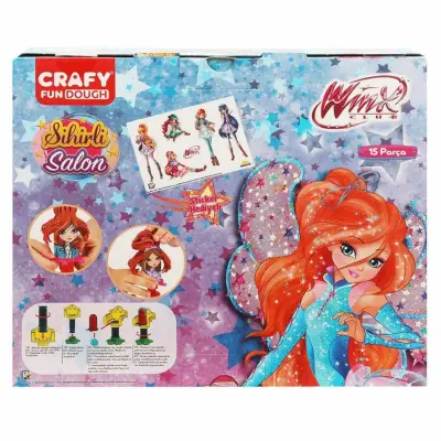 Crafy Winx Sihirli Salon Oyun Hamur Seti 15 Parça - 7