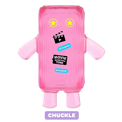 Crystal Hashtag Buddies Serisi Stretch Figür- Chuckle