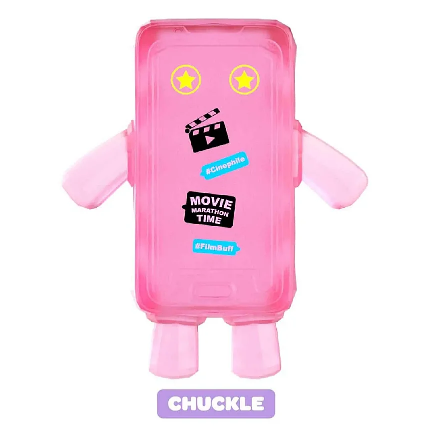 Crystal Hashtag Buddies Serisi Stretch Figür- Chuckle - 1