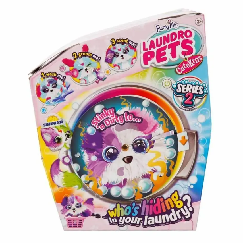 Cutekins Laundro Pets Sürpriz Peluş - 6