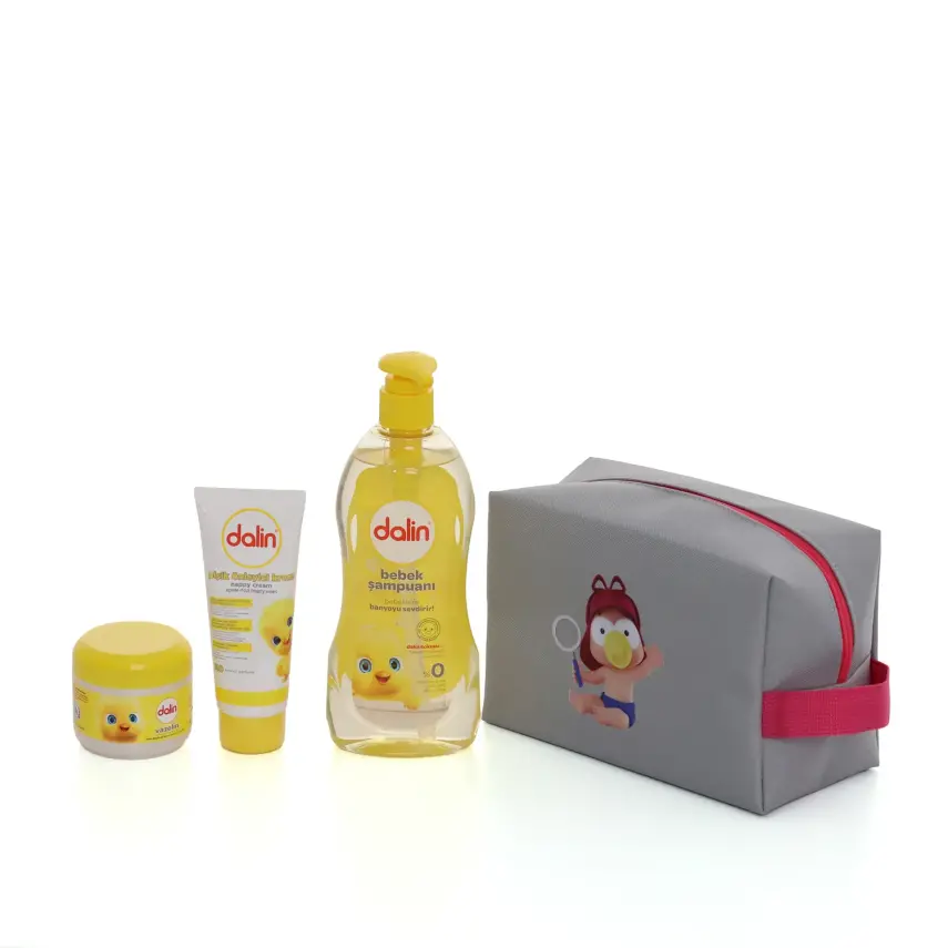 Dalin Çanta Hediyeli Set (Gri) - 1