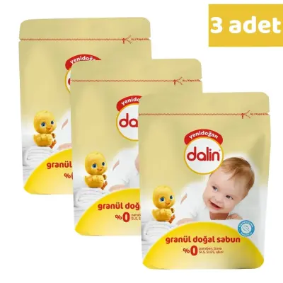Dalin Granül Sabun 1000 Gr X 3 Adet