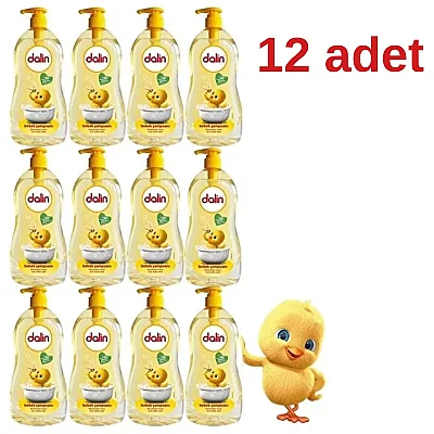 Dalin Klasik Bebek Şampuanı 700 ml x12 Adet