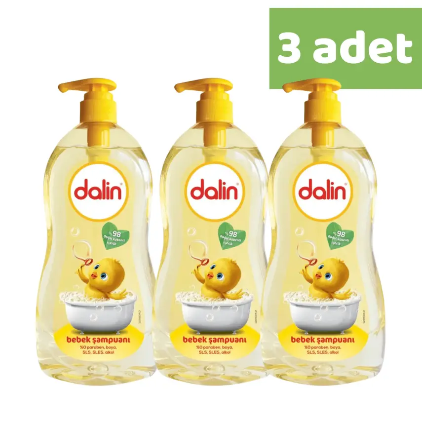 Dalin Klasik Bebek Şampuanı 700 ml x3 Adet - 1