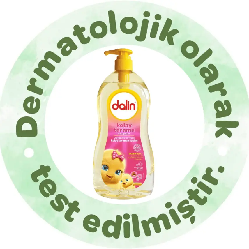 Dalin Kolay Tarama Bebek Şampuanı Badem 700 ml x 2 Adet - 4