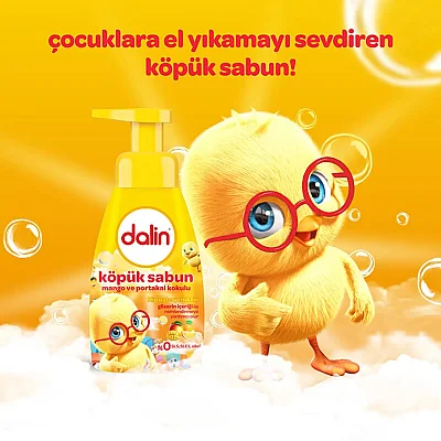Dalin Mango ve Portakal Kokulu Köpük Sabun 200 ml (1)