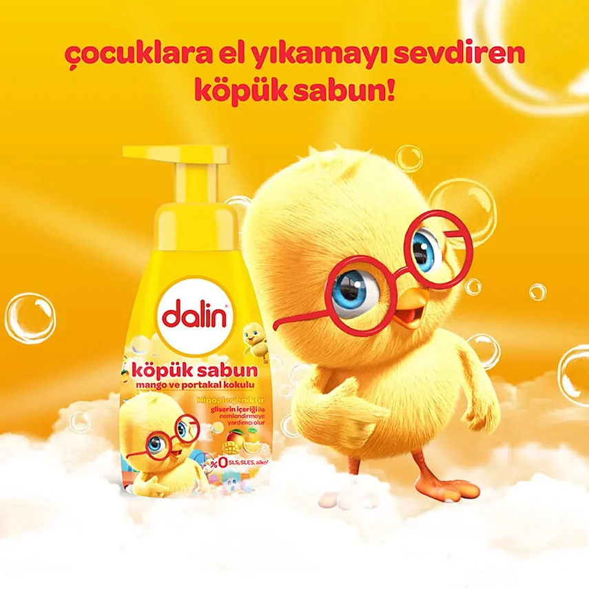 Dalin Mango ve Portakal Kokulu Köpük Sabun 200 ml - 2