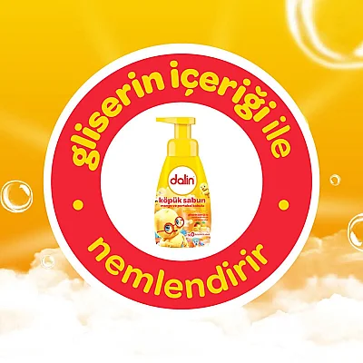 Dalin Mango ve Portakal Kokulu Köpük Sabun 200 ml - 4