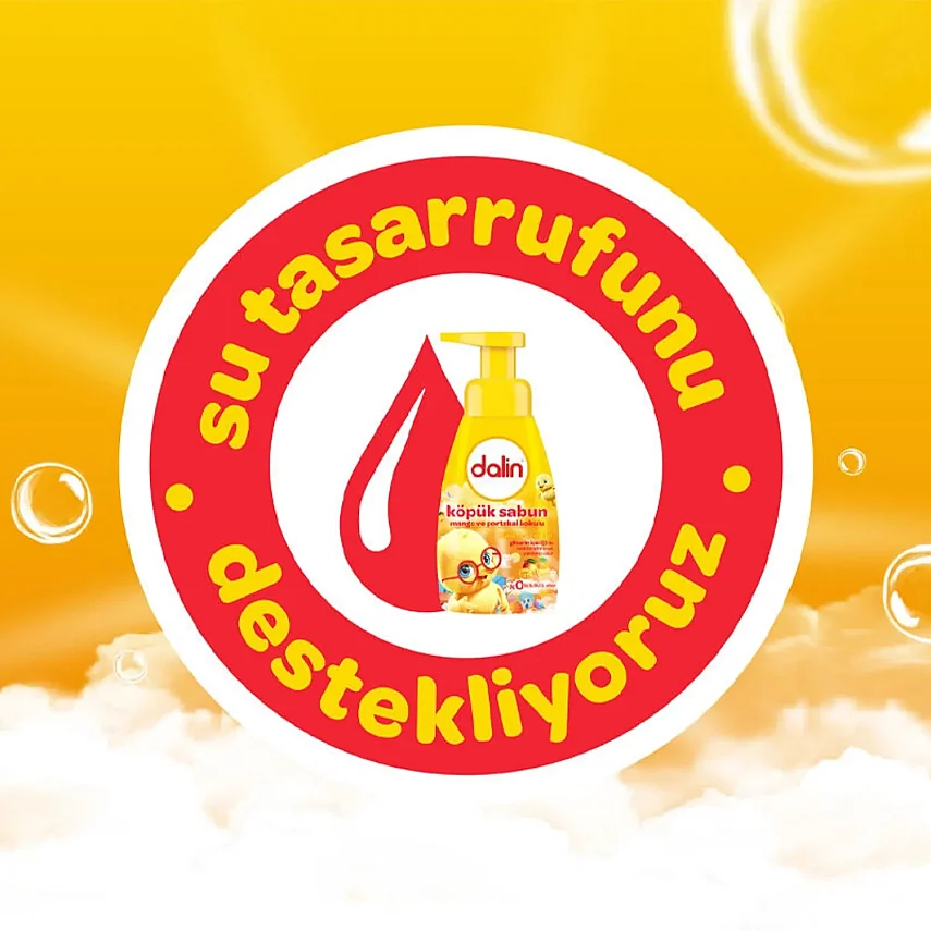 Dalin Mango ve Portakal Kokulu Köpük Sabun 200 ml - 6