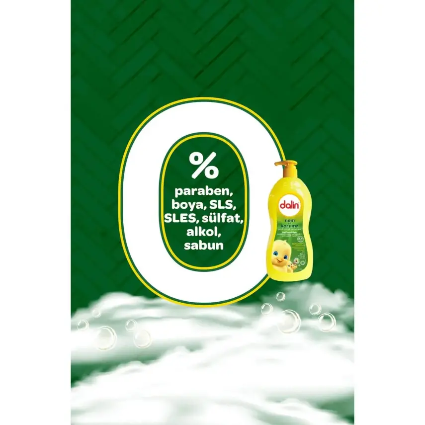 Dalin Nem Koruma Saç ve Vücut Bebek Şampuanı 700 ml - 11