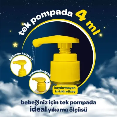 Dalin Rahat & Mutlu Saç ve Vücut Bebek Şampuanı 700 ml - 13