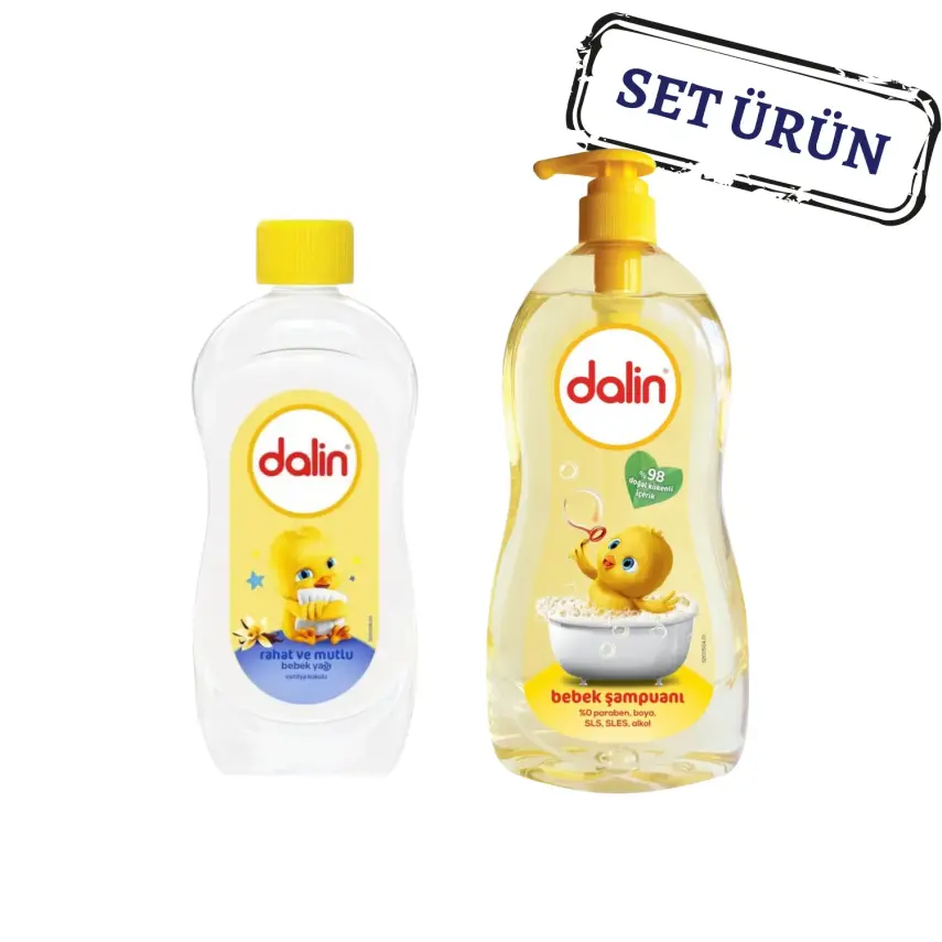 Dalin Şampuan + Bebek Yağı (Avantaj Paketi) - 1