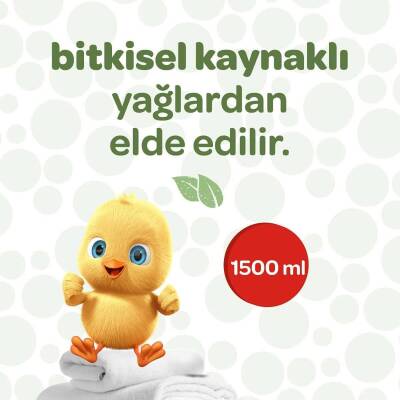 Dalin Sıvı Bebek Çamaşır Deterjanı 1500 ml x 2 Adet - 3
