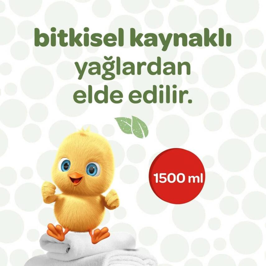 Dalin Sıvı Bebek Çamaşır Deterjanı 1500 ml x 2 Adet - 3