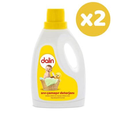 Dalin Sıvı Bebek Çamaşır Deterjanı 1500 ml x 2 Adet - 5