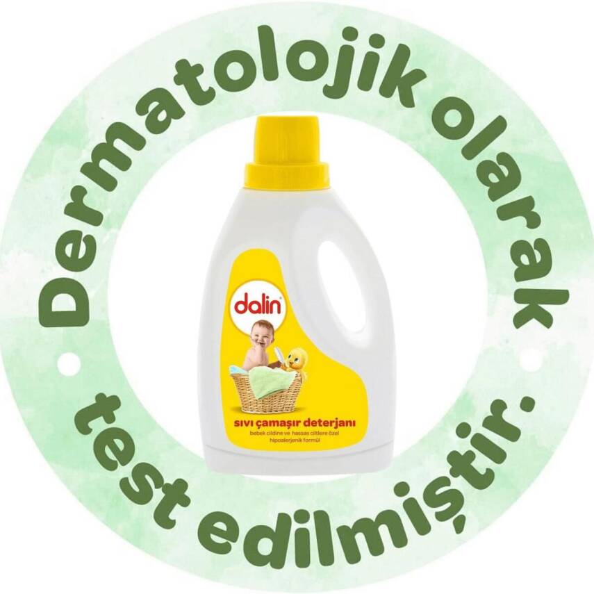Dalin Sıvı Bebek Çamaşır Deterjanı 1500 ml x 3 Adet - 4