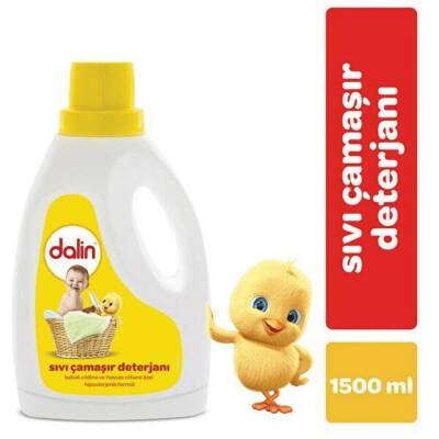 Dalin Sıvı Bebek Çamaşır Deterjanı 1500 ml x 3 Adet - 6