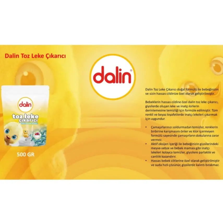 Dalin Toz Leke Çıkarıcı 500 gr  - 4