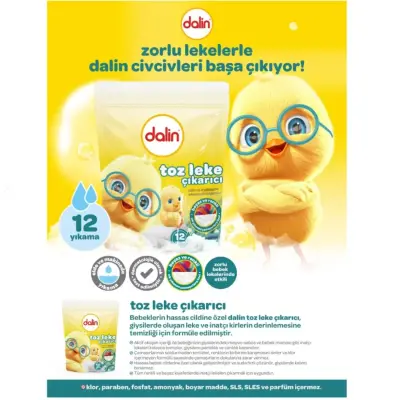 Dalin Toz Leke Çıkarıcı 500 gr  - 5