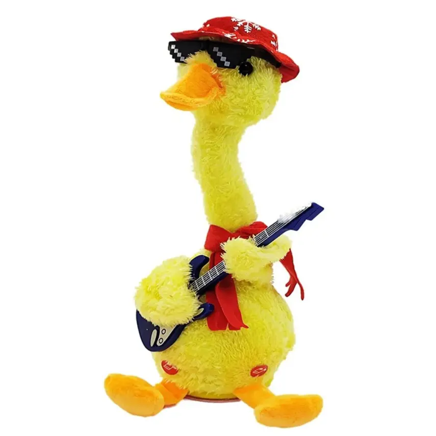 Dans Eden Şarjlı Peluş Ördek - 1