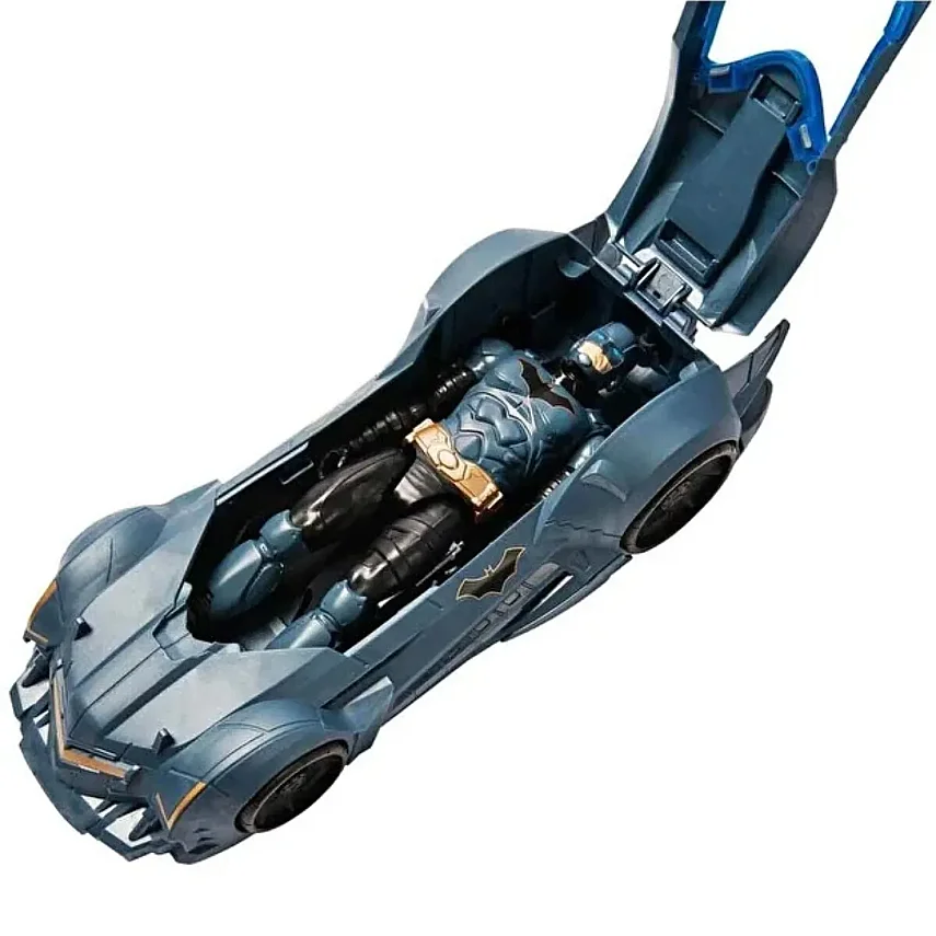 DC Batman Batmobile Araba ve Aksiyon Figürü - 4
