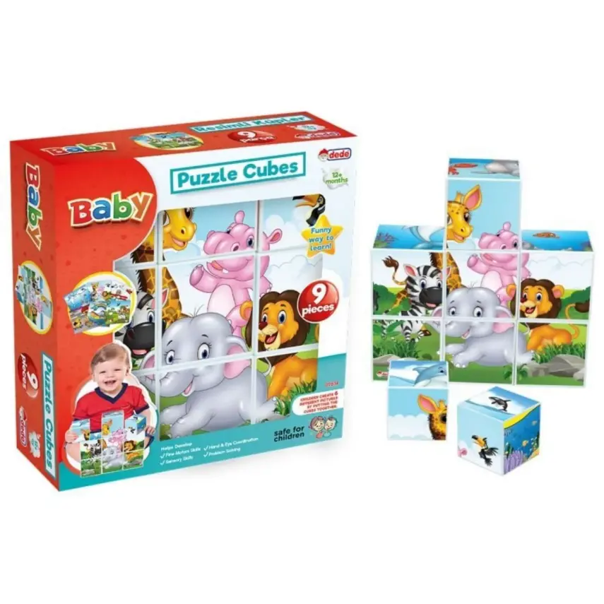 Dede Aklımda Resimli Küpler 9lu - 3