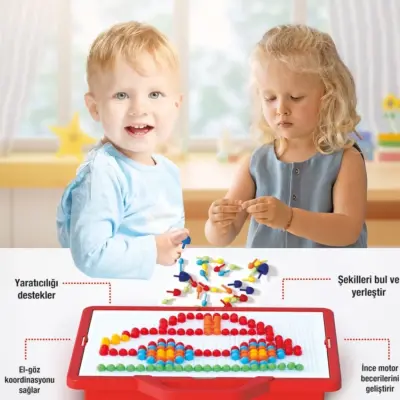 Dede Arkadaşım Çivi Oyunu Çanta - 4